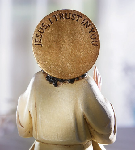 Divine Mercy Jesus Statue, 8"