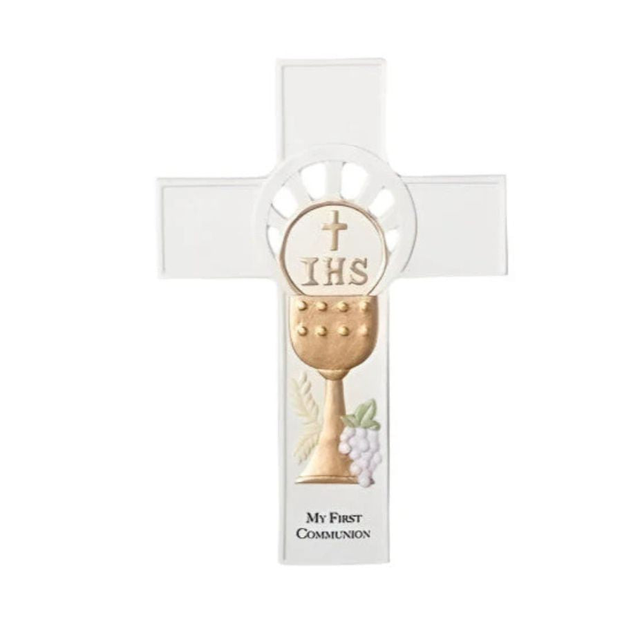 My First Communion Wall Cross, 8.25"