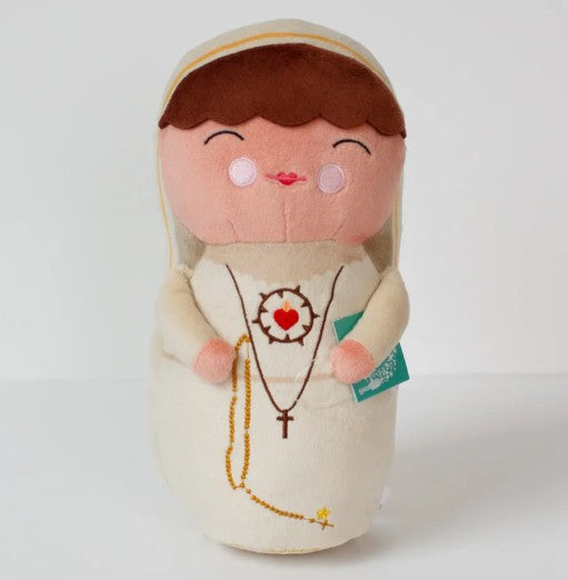 Shining Light Doll - Our Lady of Fatima Plush Doll, 10"