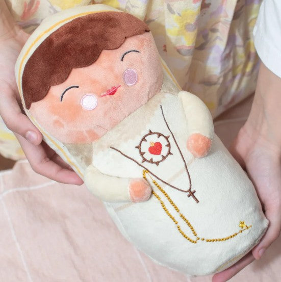 Shining Light Doll - Our Lady of Fatima Plush Doll, 10"