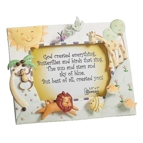 God Created Everything Photo Frame