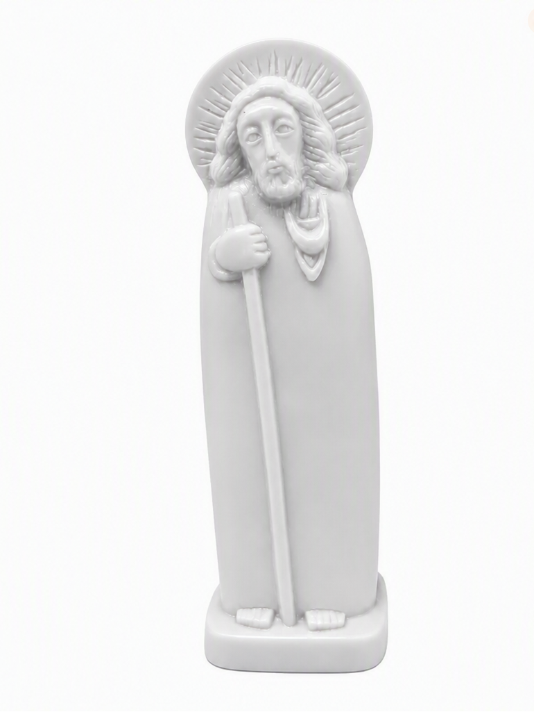 Good Shepherd Statue – 6.5" - Grey (Made in Korea)