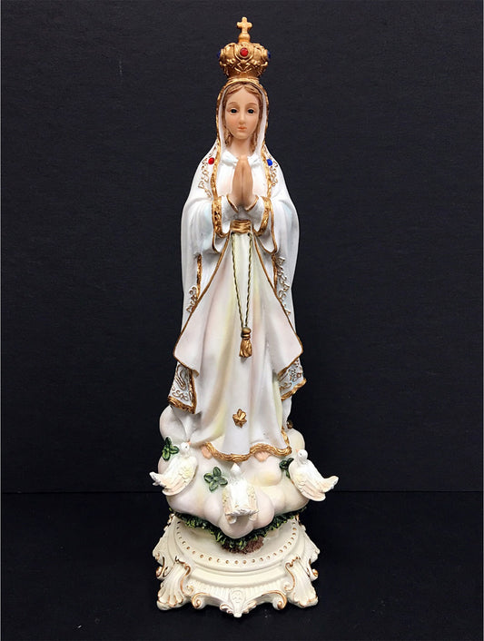 Our Lady of Fatima Statue, 12"