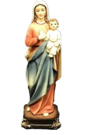 Madonna and Child Statue, 6"