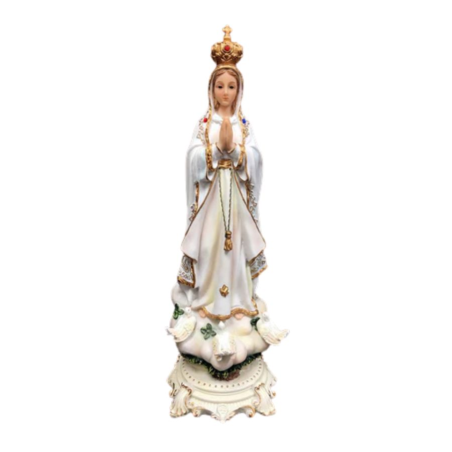 Our Lady of Fatima Statue, 12"