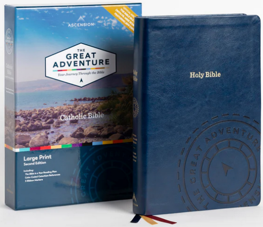 Holy Bible: The Great Adventure Catholic Bible, 2nd Edition - Large Print