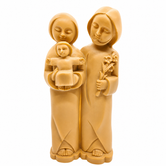 Holy Family Statue – 8" (Brown)