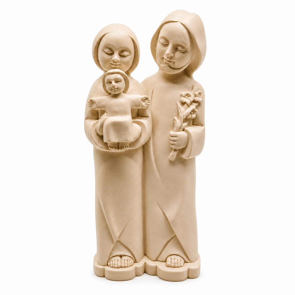 Holy Family Statue – 8" (White)