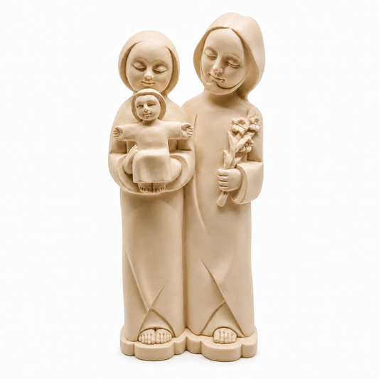 Holy Family Statue – 8" (White)