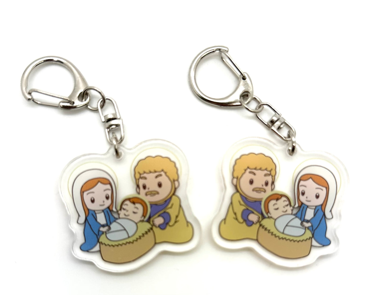 Keychain - Holy Family Nativity