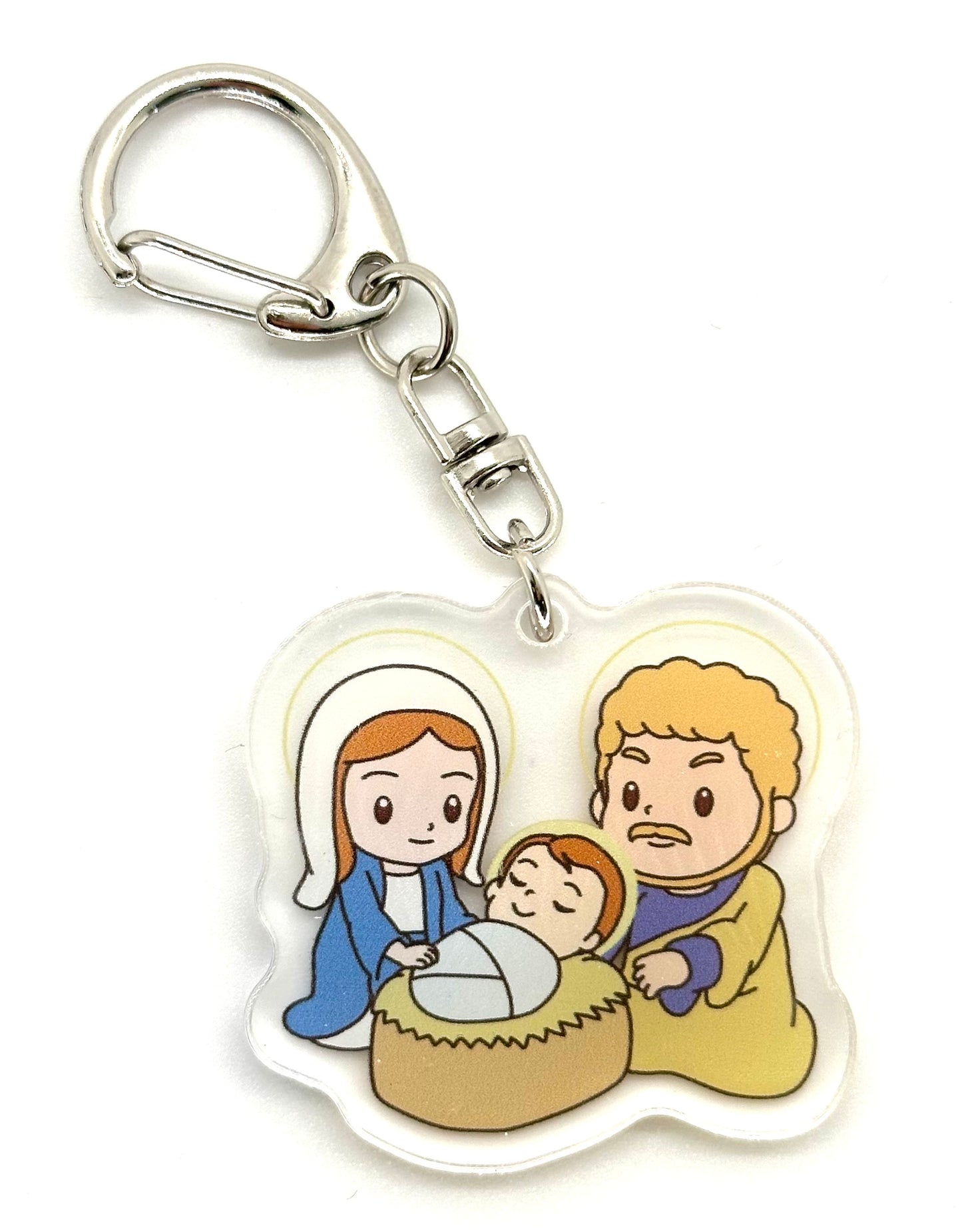 Keychain - Holy Family Nativity