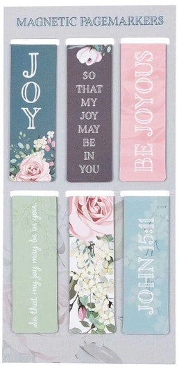 Magnetic Bookmark: That My Joy May Be In You (6/pack)