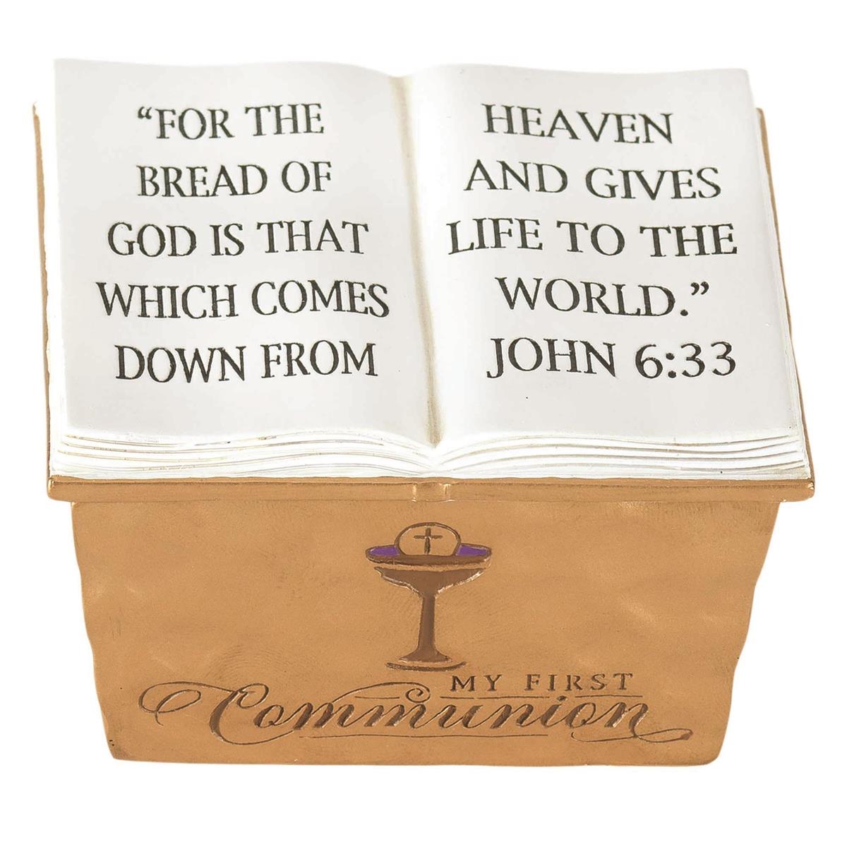 My First Communion Keepsake Box, 3"