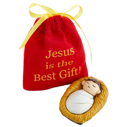 Jesus is the Best Gift Figurine with Gift Bag