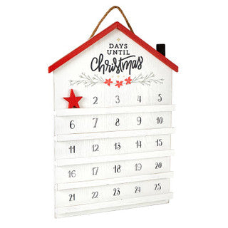 Advent Calendar - White/Red