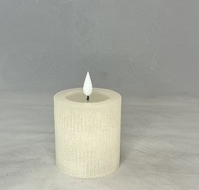 LED Pillar Candle, 3"