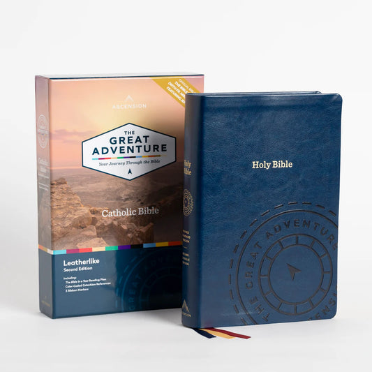 Holy Bible: The Great Adventure Catholic Bible, 2nd Edition - Leatherlike