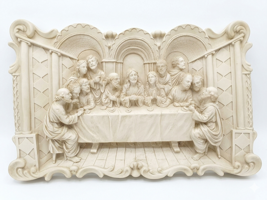 "The Last Supper" Sculpture Wall Plaque