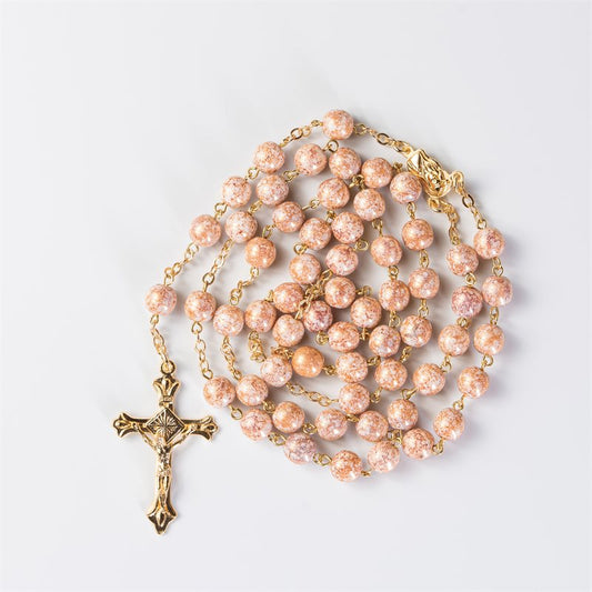 Quartz Rose Rosary (Italy)