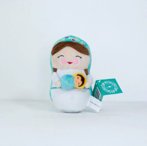 Shining Light Doll Mini Plush: Mother Mary, 5"