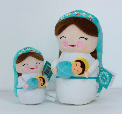 Shining Light Doll Mini Plush: Mother Mary, 5"