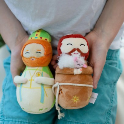 Shining Light Doll Mini Plush: Saint Francis of Assisi, 5"