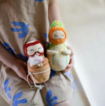 Shining Light Doll Mini Plush: Saint Francis of Assisi, 5"