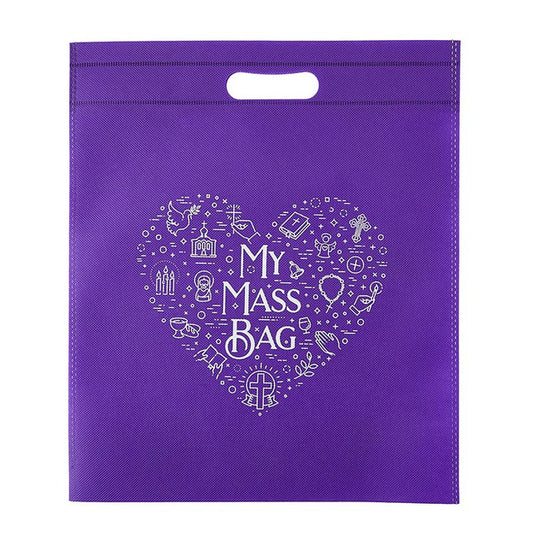 Tote Bag: My Mass Bag Cut-Out Handle