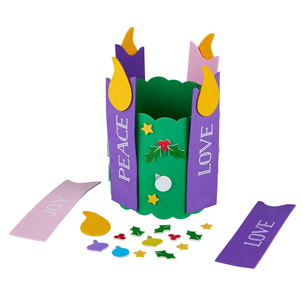 Standing Advent Wreath Craft Kit