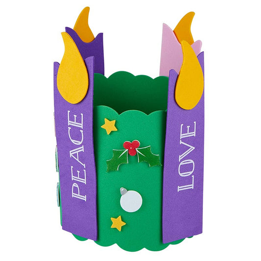 Standing Advent Wreath Craft Kit