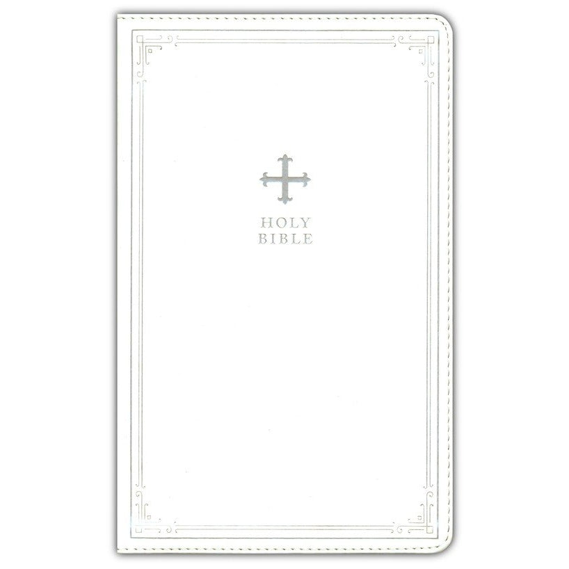 NRSV Catholic Bible, Gift Edition (White)