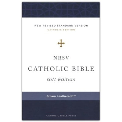 NRSV Catholic Bible, Gift Edition (White)