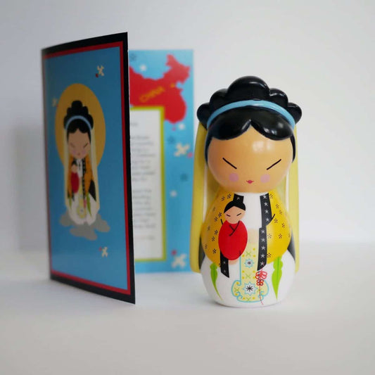 Shining Light Doll – Our Lady of China, 3.5"