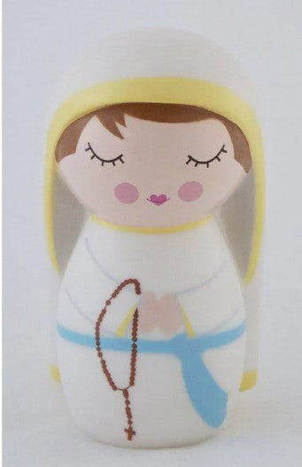 Shining Light Doll - Our Lady of Lourdes. 3.5"