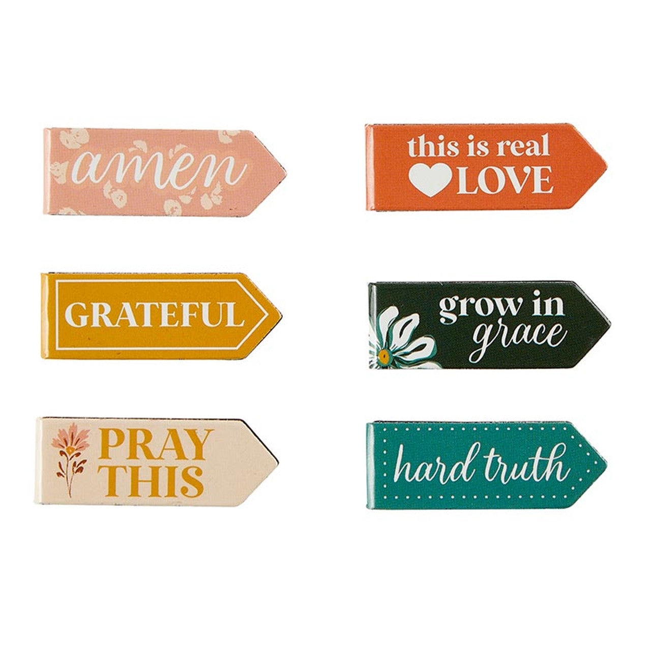 Magnetic Bookmarks: His Promises (6-pack)