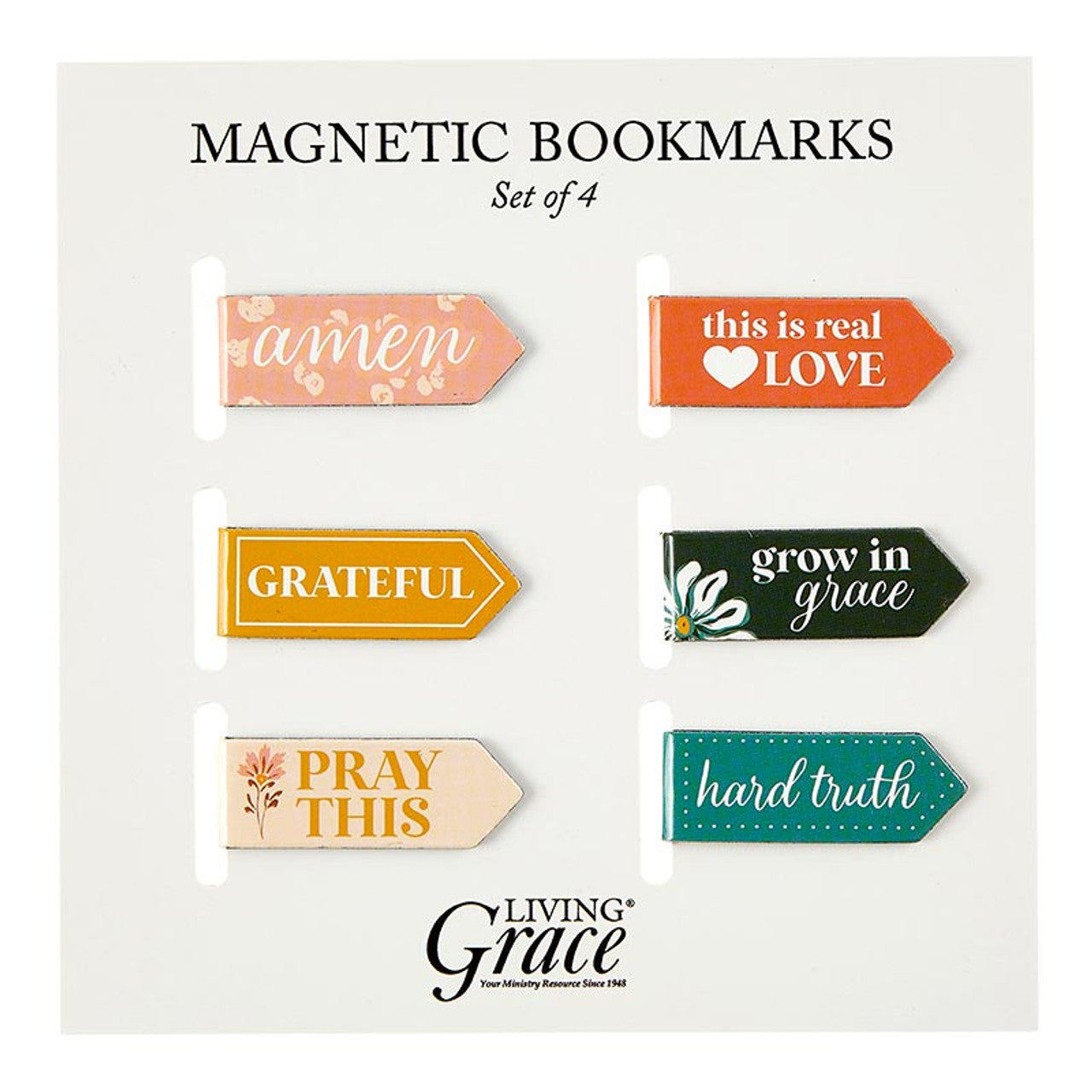 Magnetic Bookmarks: His Promises (6-pack)