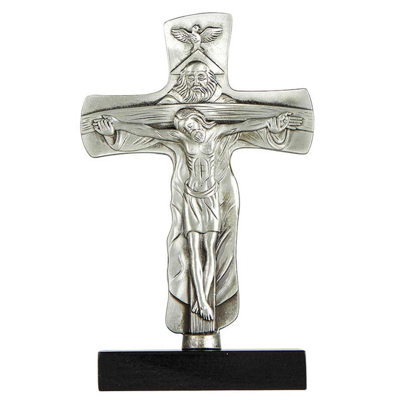 Holy Trinity Standing Crucifix, 6"