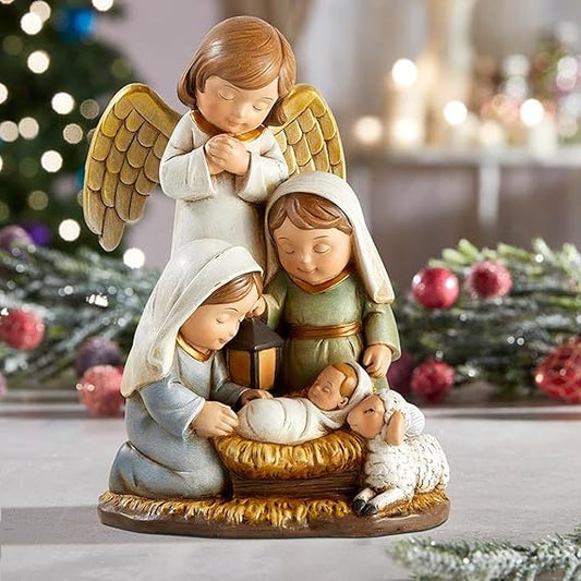 Children's Angel Nativity, 9"