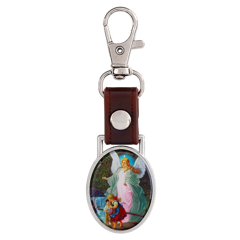 Guardian Angel Protection Imitation Leather Clip