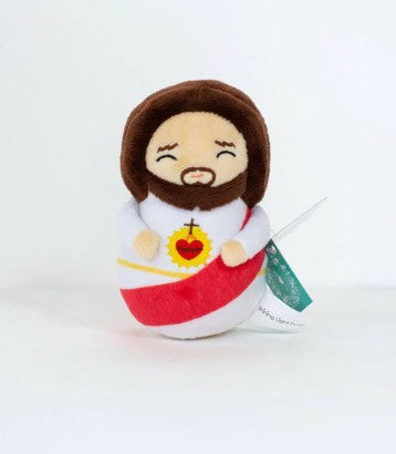 Shining Light Doll Mini Plush: Sacred Heart of Jesus, 5"