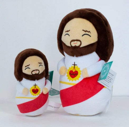 Shining Light Doll Mini Plush: Sacred Heart of Jesus, 5"