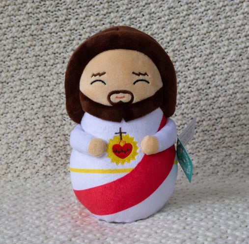 Shining Light Doll - Sacred Heart Jesus Plush Doll, 10"