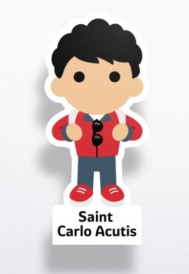 Tiny Saints St Carlo Acutis Sticker