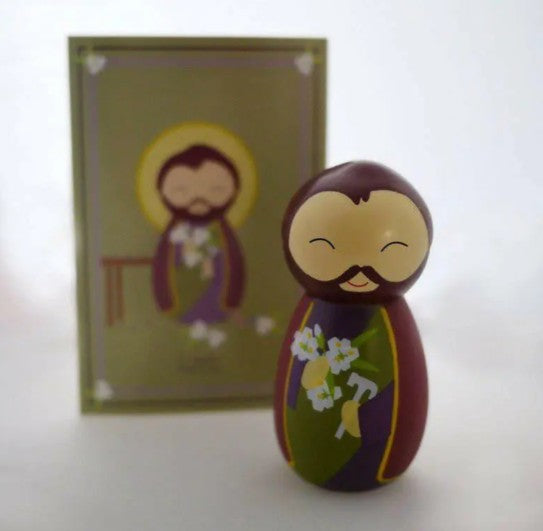 Shining Light Doll - Saint Joseph Classic Doll, 3.5"