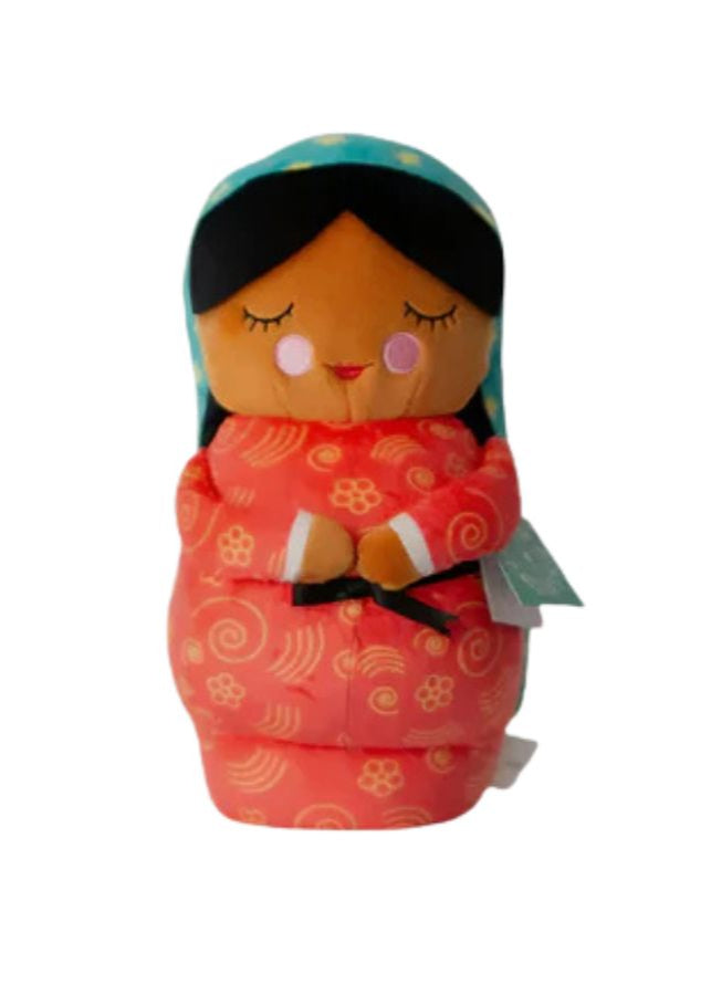 Shining Light Doll Our Lady of Guadalupe Plush, 10"