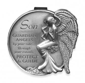 Car Visor Clip - Guardian Angel Stars (Son)