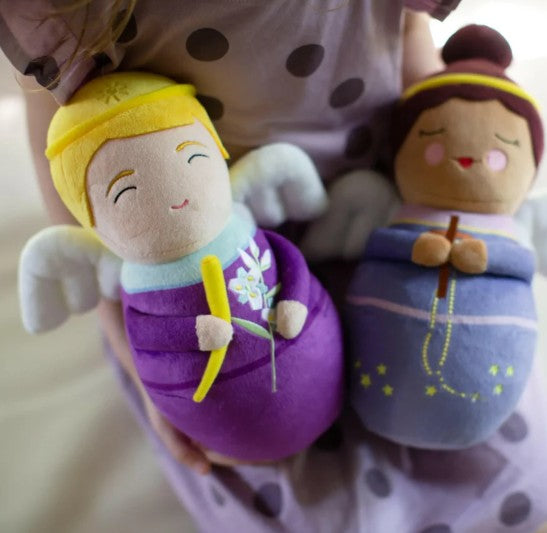 Shining Light Doll - St Gabriel Archangel Plush Doll, 10"