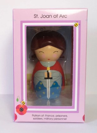 Shining Light Doll - Saint Joan of Arc, 3.5"