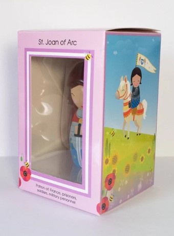 Shining Light Doll - Saint Joan of Arc, 3.5"