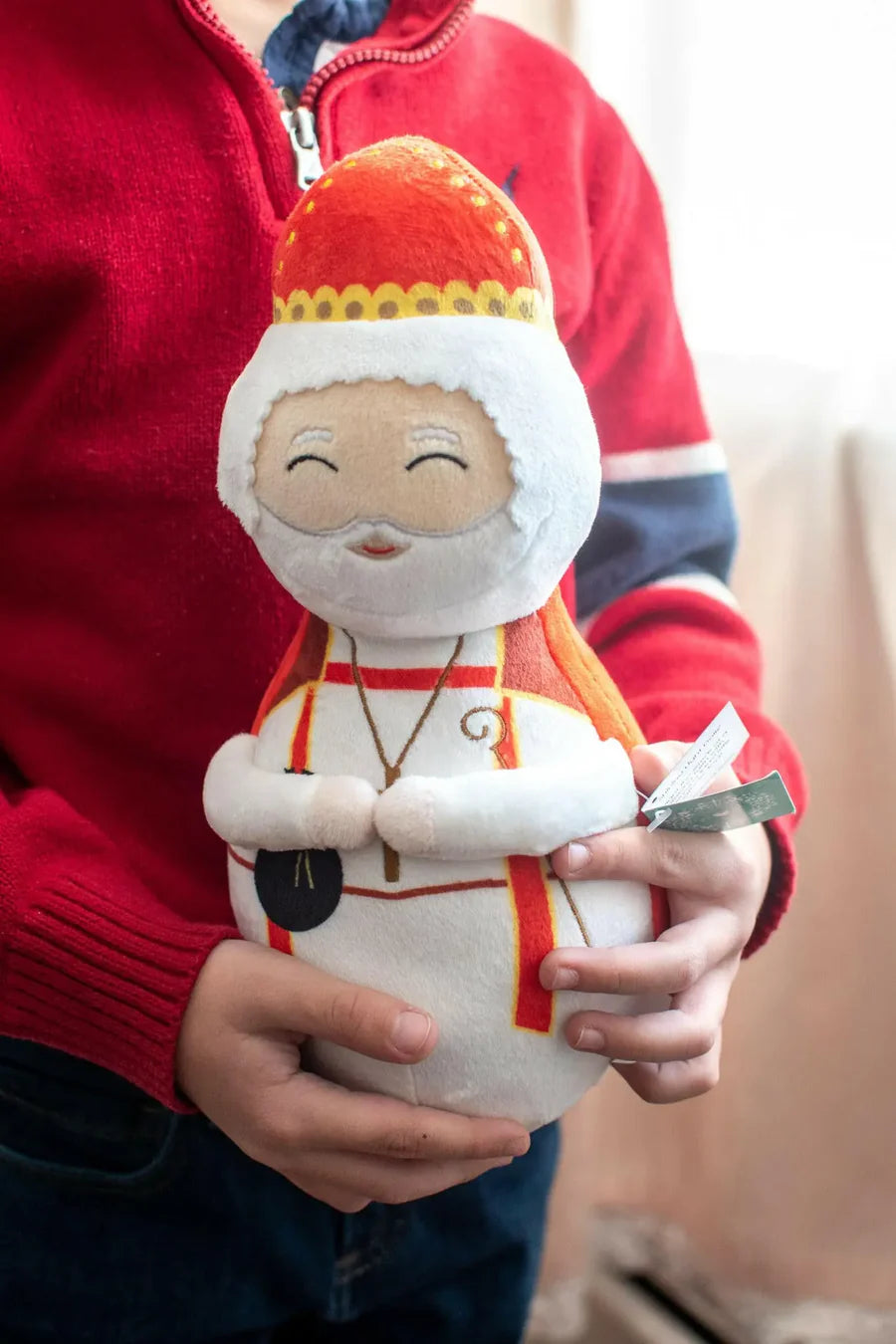 Shining Light Doll - St Nicolas Plush Doll, 10"